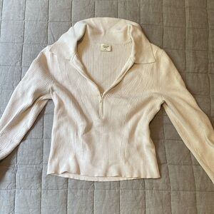 Abercrombie and Fitch quarter zip sweater.